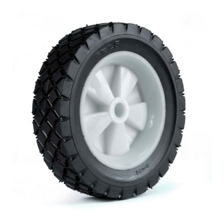 Martin Wheel Martin Wheel Light Duty Plastic Wheel 615P-OF - 6 x 1.50 - 1-3/8" Offset Hub 1/2" Bore Diamond Tread 615P-OF